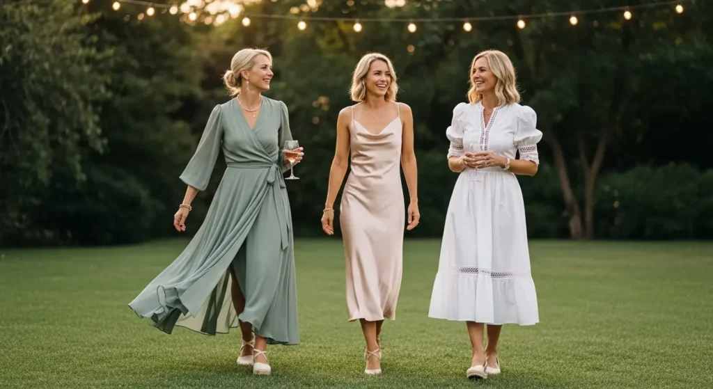 Fabric Tips for Summer Weddings Summer Wedding outfit