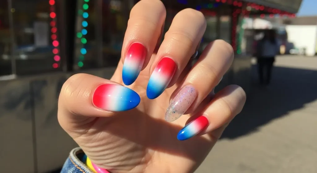 Gradient Popsicle Nails Nails You’ll Want to Copy July 2025