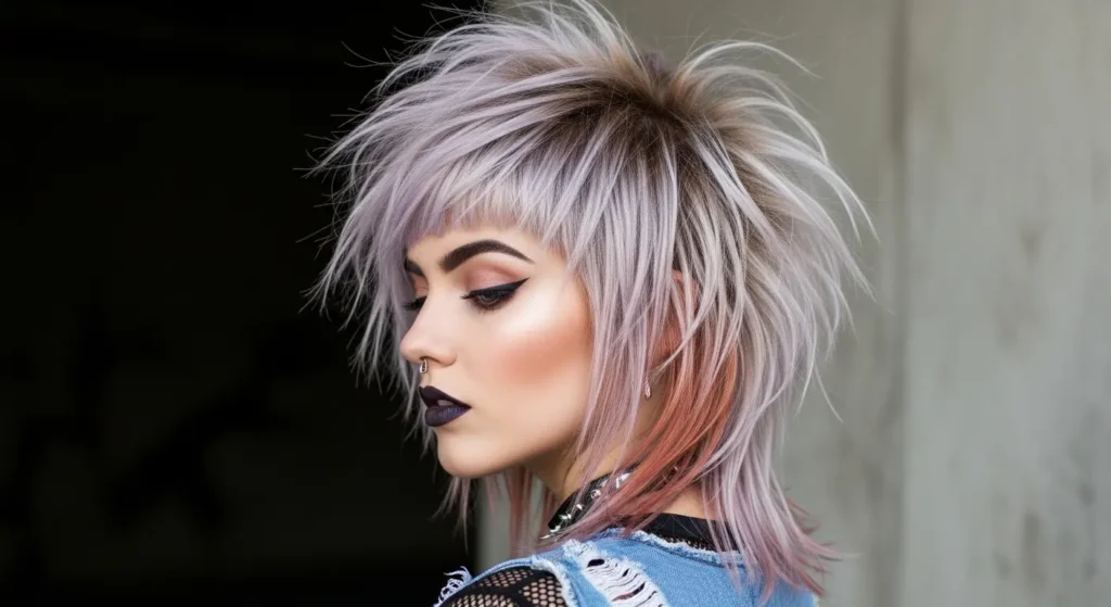 Wolf Cut on Short Hair Shaggy Short Hair Ideas