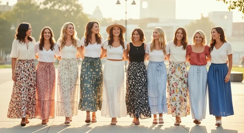  Final Thoughts Long Skirt Outfits for Summer women.
