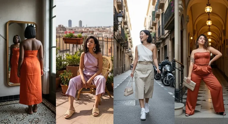 Gorgeous Summer Outfits to Wear in the Catalan Capital