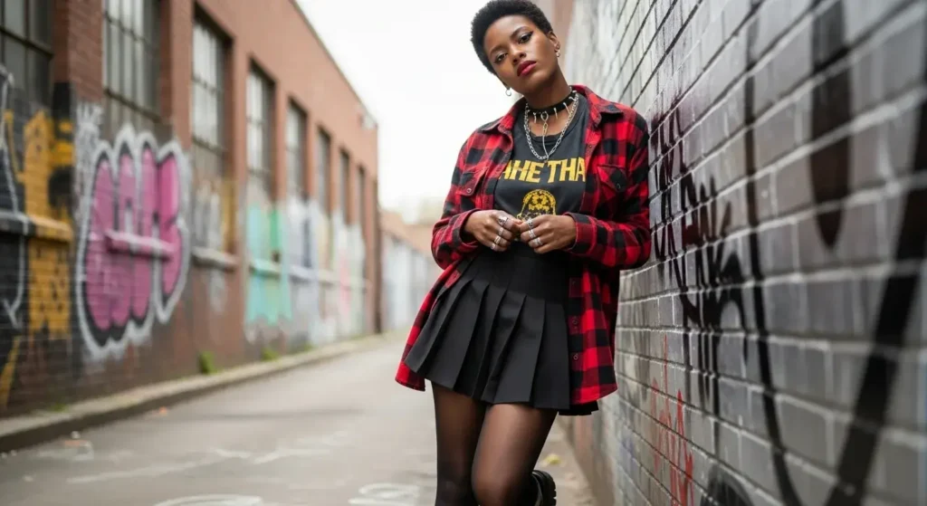 Grunge Revival Aesthetic Fall Outfits Ideas