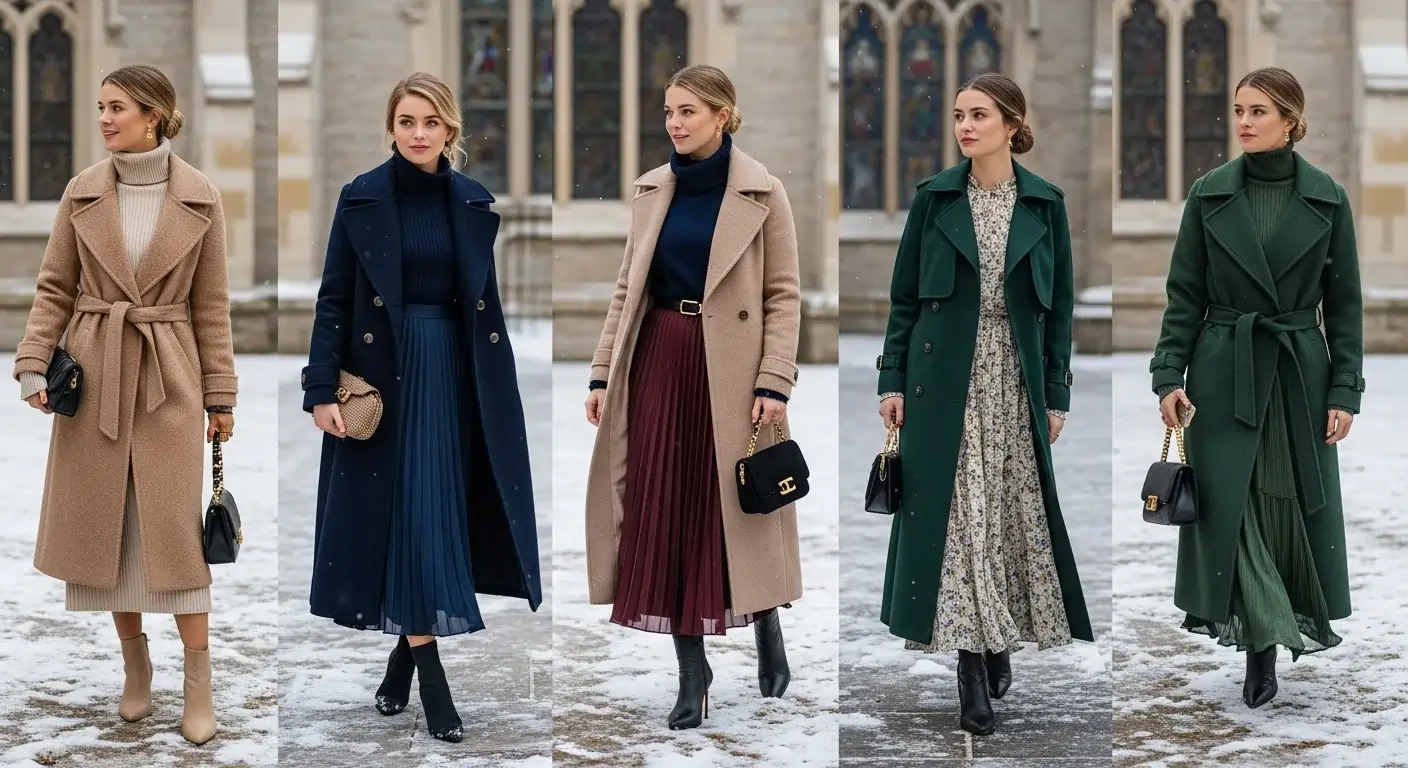 Winter Church Outfits