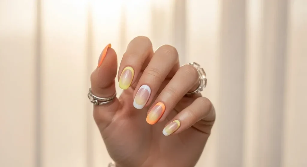 Yellow Aura Nails Bright Yellow Nails Made for Summer 2025