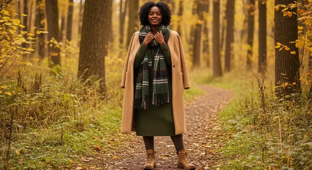 Forestcore Goddess Aesthetic Fall Outfits Ideas