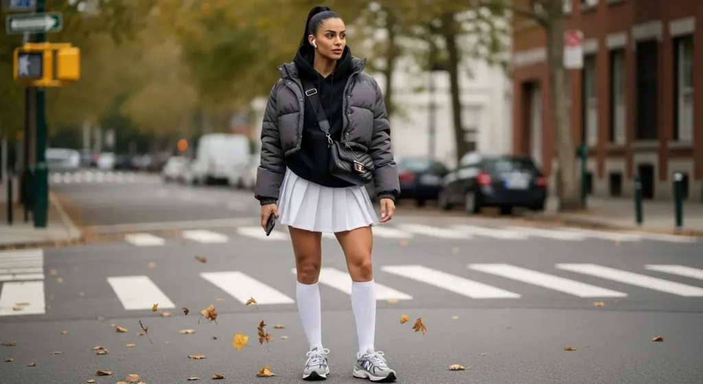 Elevated Sports Luxe Aesthetic Fall Outfits Ideas