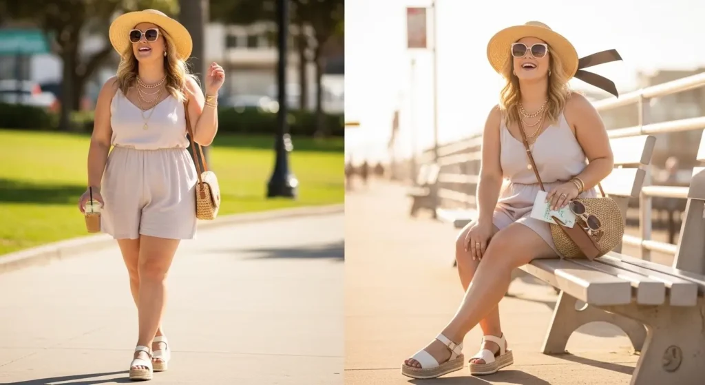 Plus-Size Summer Style womens clothing fashion
