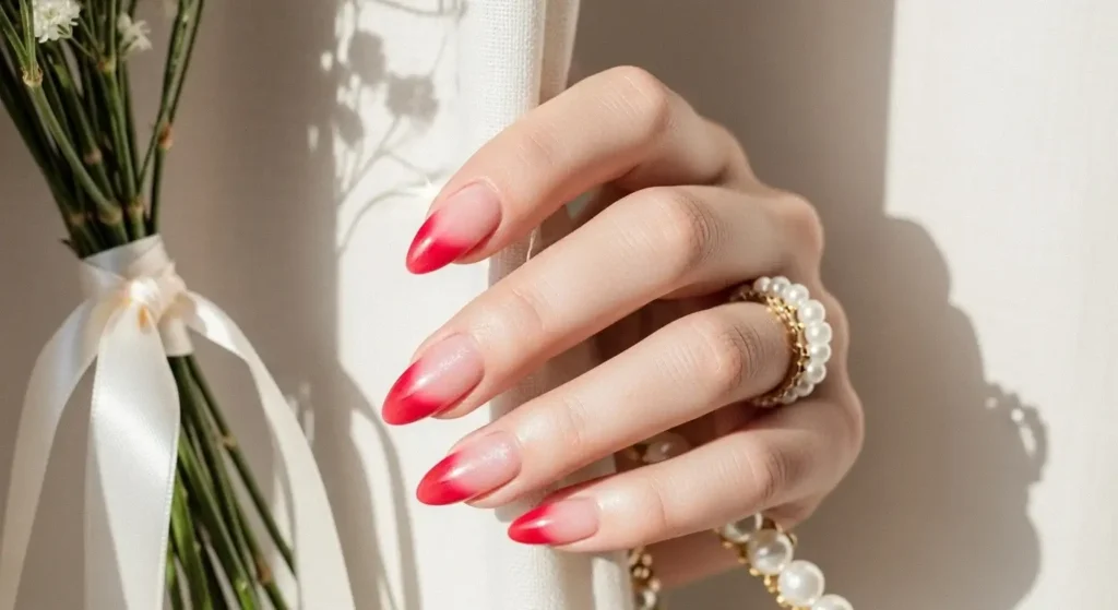 Cherry Aura Nails Cherry Nail Inspo That Pops in 2025