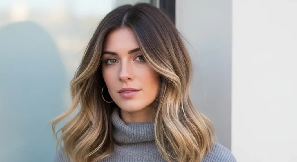 Ashy Honey Brown Balayage Honey Brown Balayage Hair Ideas