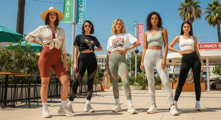 Leggings Outfits for Summer Comfort