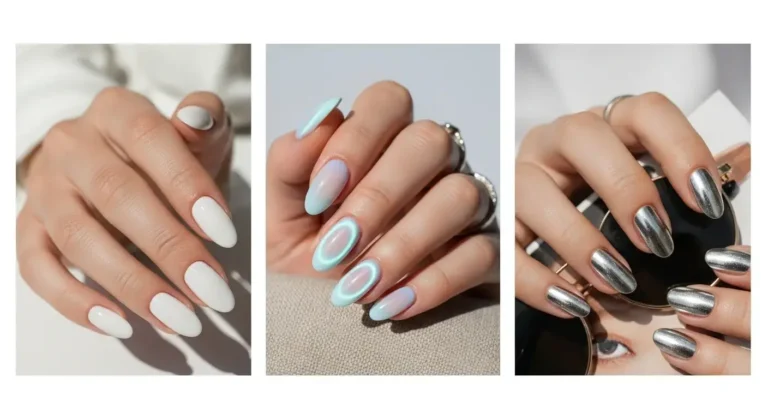 Oval Nail Inspo for Summer