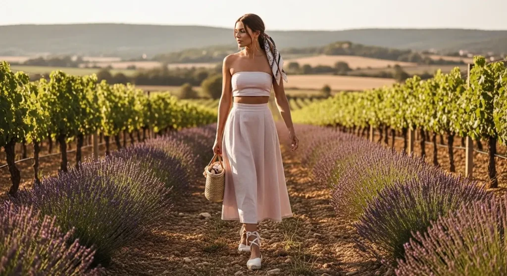 Matching Sets Summer Wine Tasting Outfits