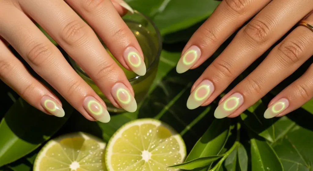 Lime Aura Nails Colorful Summer Nails to Try in 2025