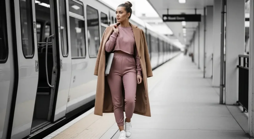 Monochrome Tracksuit Sets Winter School Outfits