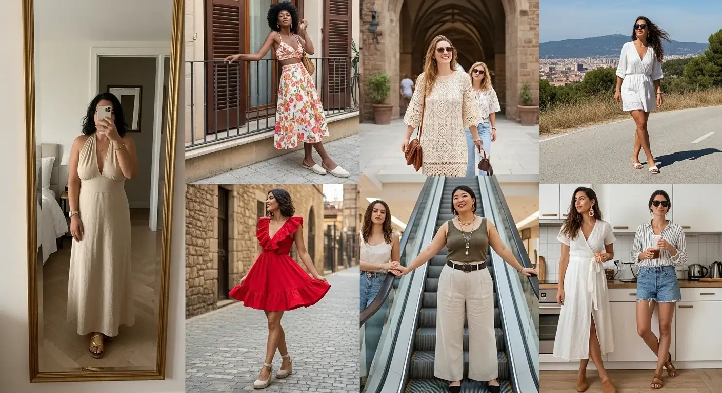 Barcelona Summer Outfits Guide