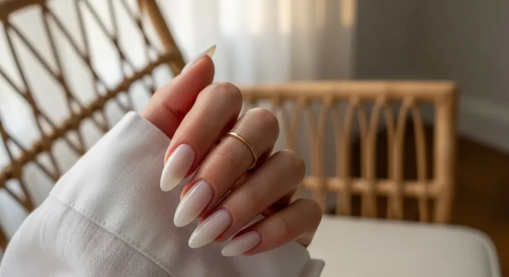 Milky Almond Whites Fresh White Nail Looks for Summer