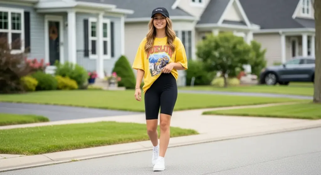 The Sporty-Chic Fit for teens