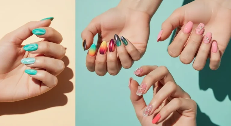 Beach Nails That Shine in Summer