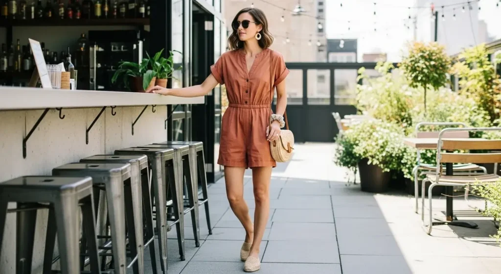 Rompers & Jumpsuits Summer Wine Tasting Outfits