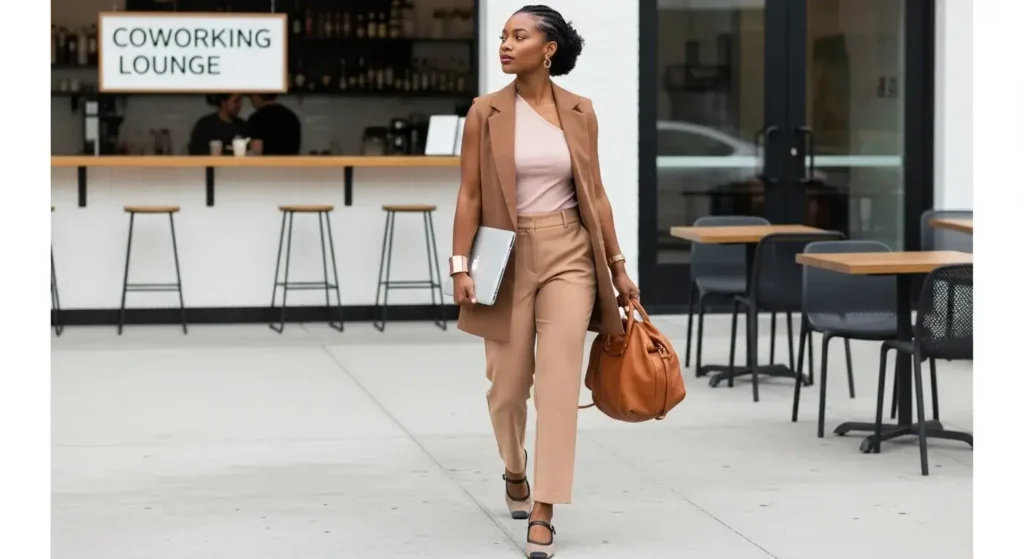 Accessories That Elevate Without Overheating Summer Office Work Outfits