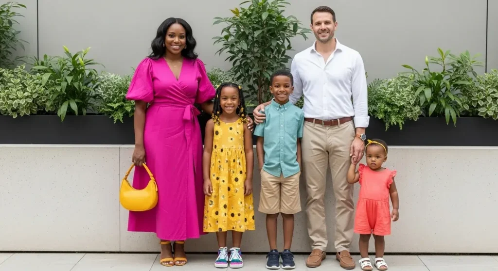 Matching Sets for Siblings Summer Family Photoshoot Outfits