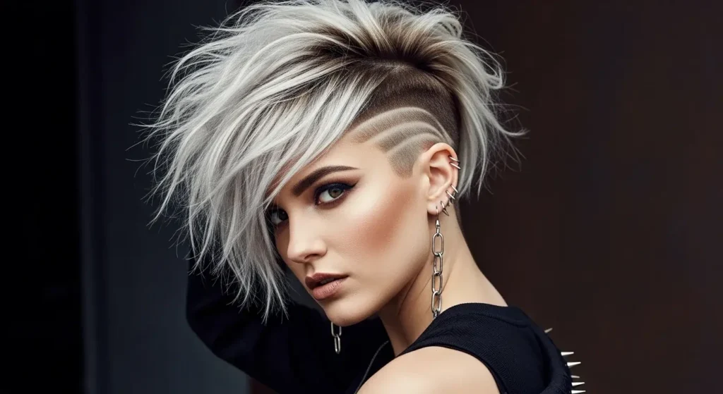 Shaggy Undercut Pixie Shaggy Short Hair Ideas