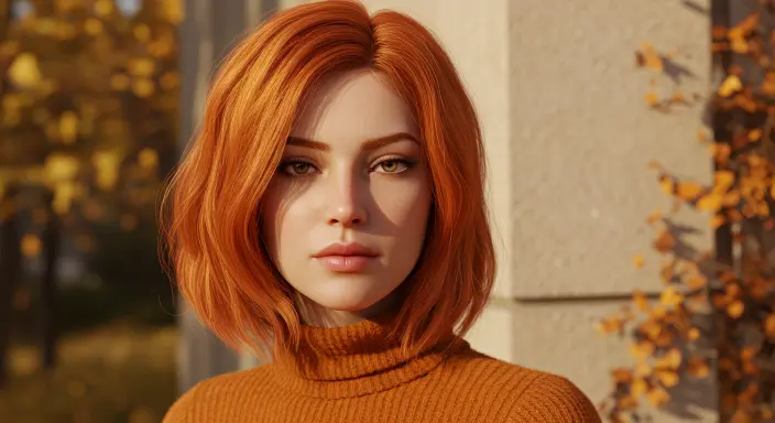 Pumpkin Spice Orange Halloween Hair Color Ideas