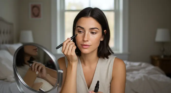 Faux Freckles & Natural Finish Summer Makeup Looks