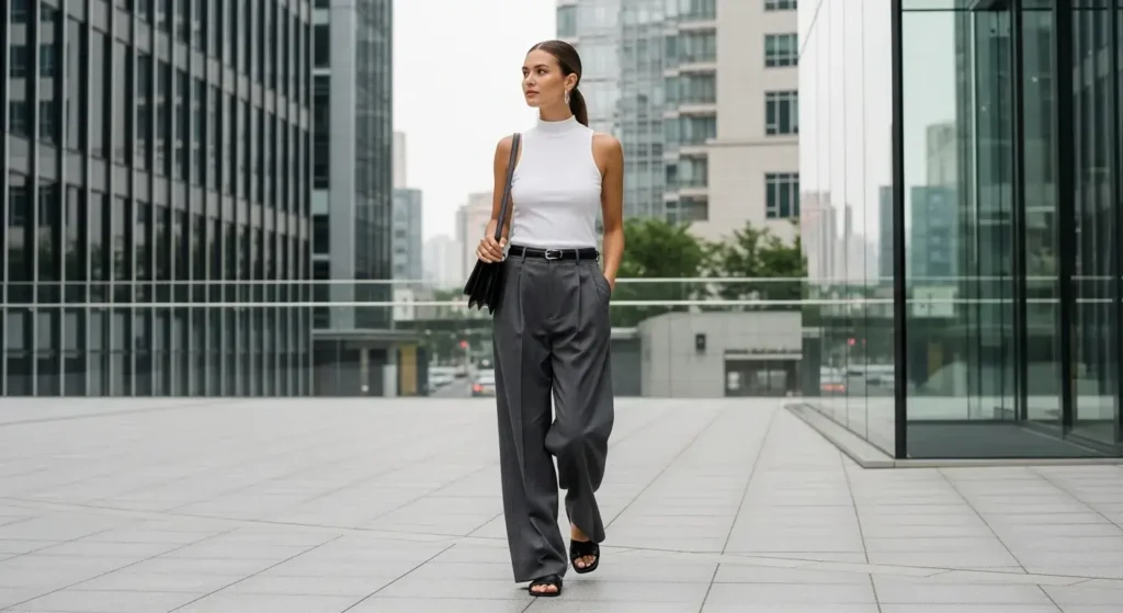High-Neck Tanks & Slim Racerbacks Summer Trends Feel a Little Dated