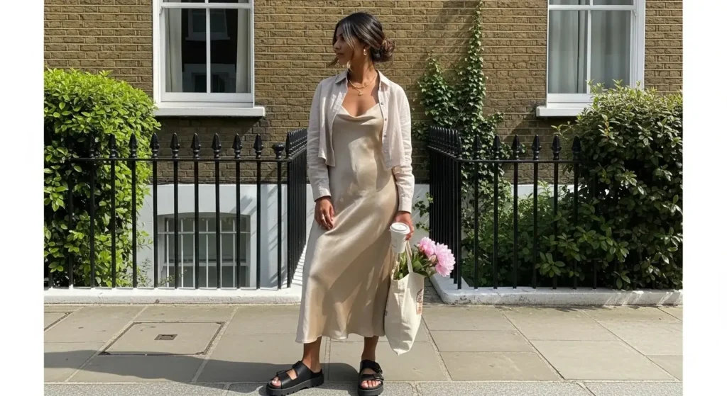 The Effortless Slip Dress – London Zara’s  summer  Outfits Women