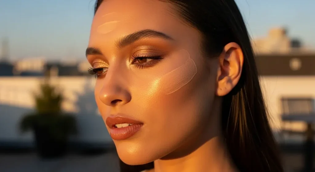 Honey-Toned Bronzy Glow Soft Summer Makeup