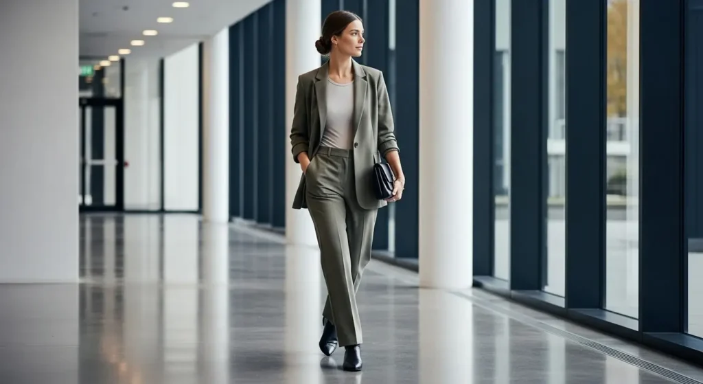Minimal Suiting Set Simple Fall Outfits