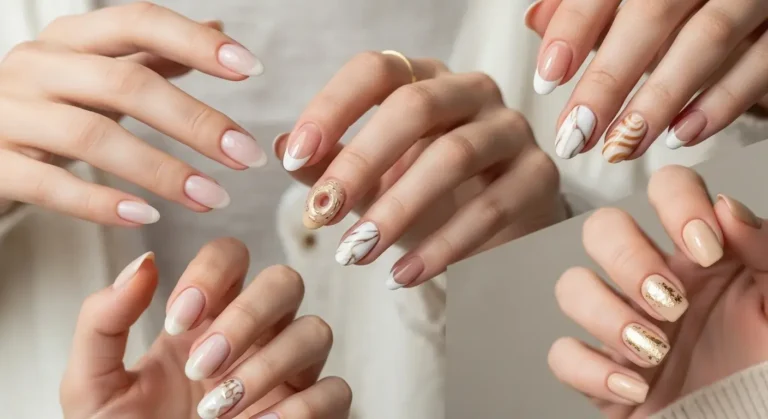 Elegant Beige Nails