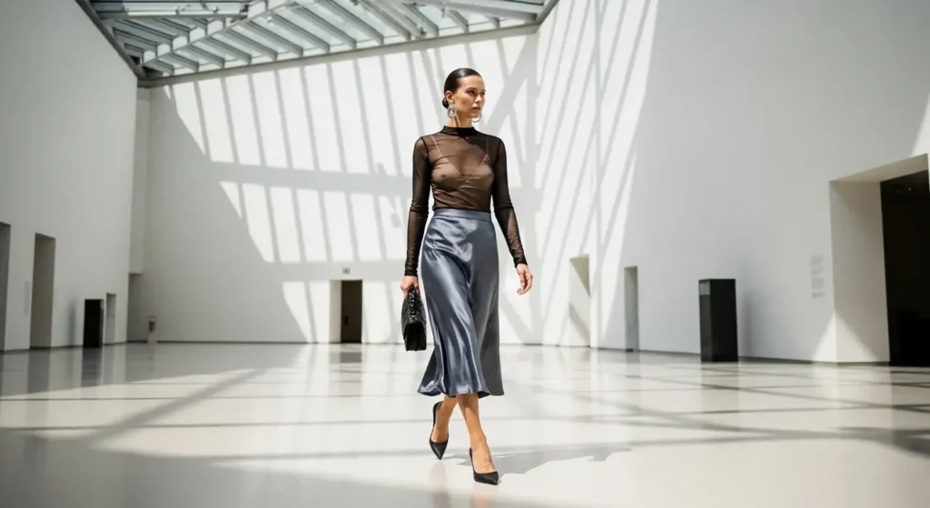 Sheer Layers with Structure Summer Trends Feel a Little Dated