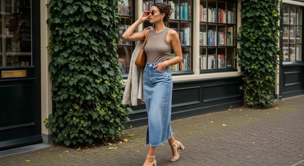 Denim Midis or Longline Shorts Summer Trends Feel a Little Dated