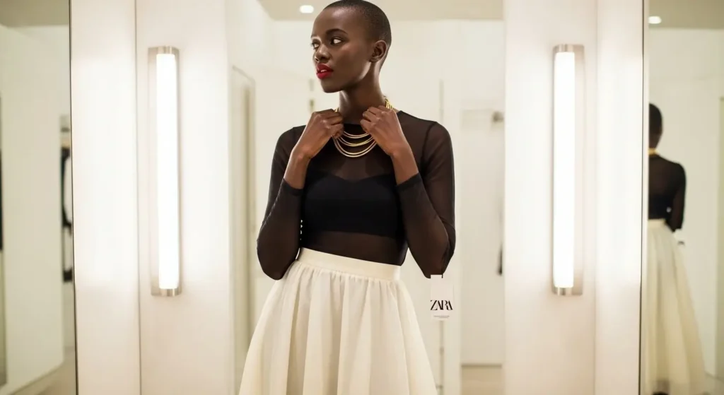 Sheer Layers Summer Trends at Zara
