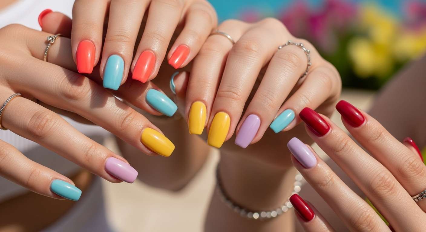 August Nails Color Ideas