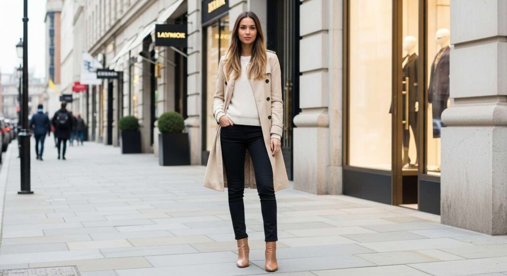 The Classic Trench Coat Look Fall Outfit Ideas