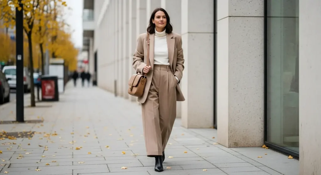 Relaxed Tailoring Fall Outfit Trends