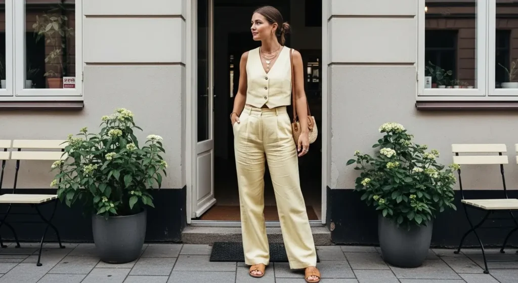 Muted Co-Ords in Earthy Tones Summer Trends Feel a Little Dated