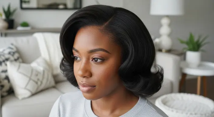 Classic Fluffy Afro Blowout Natural Hair Blowout Styles