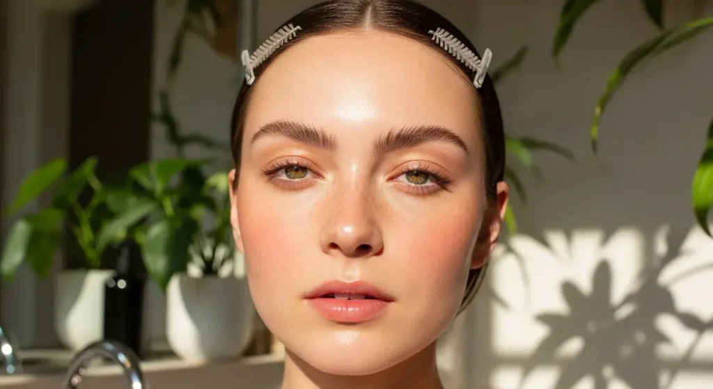 No-Makeup-Makeup Glow Soft Summer Makeup