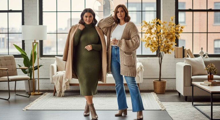 Mid-Size Fall Outfits
