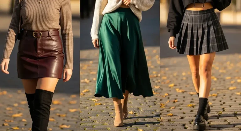 Fall Outfits with Skirts