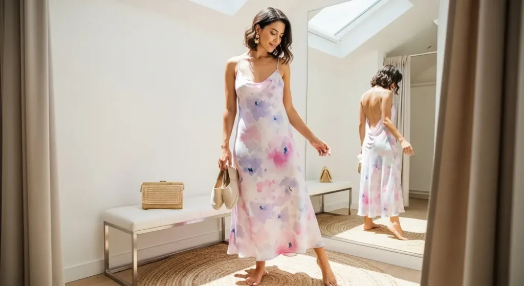 Watercolor Florals Summer Trends at Zara