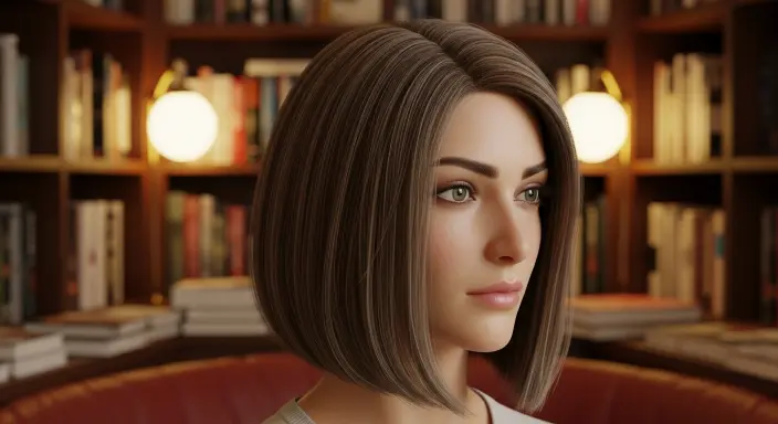 Blunt Cut with Subtle Underlayers 
