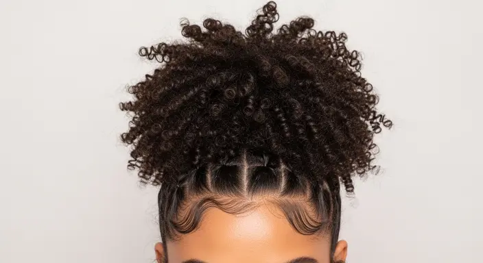 Glitter Roots and Space Buns Disco Hair Ideas