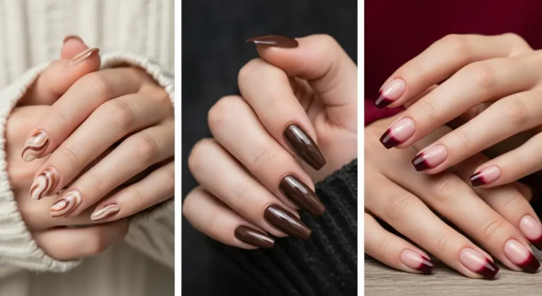 Autumn Nails Chic Ladies