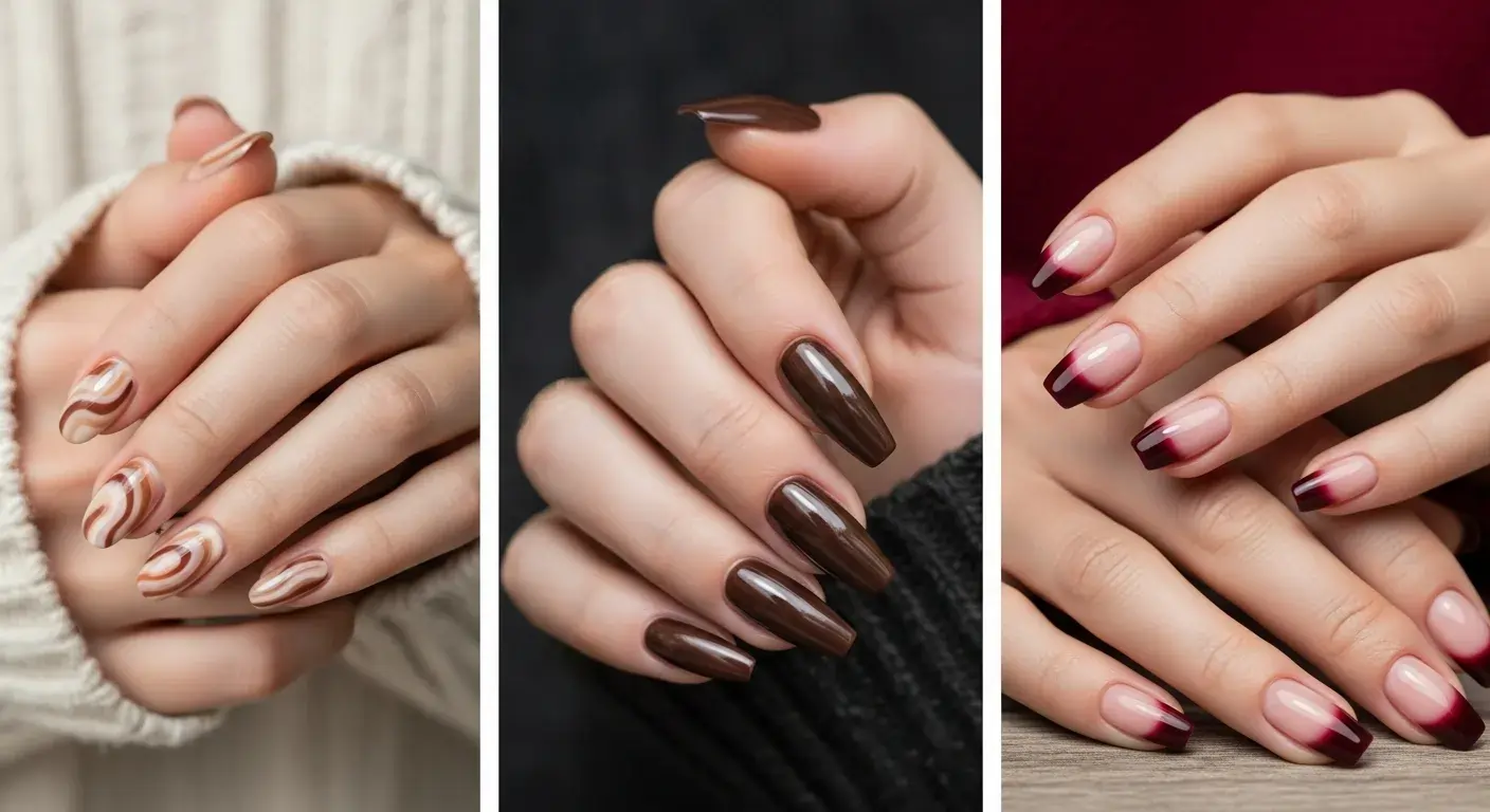 Autumn Nails Chic Ladies