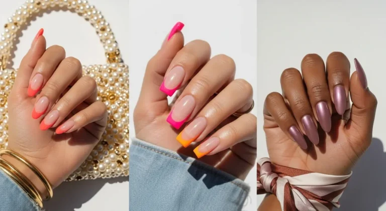 Glossy Gel Nail Designs for Summer
